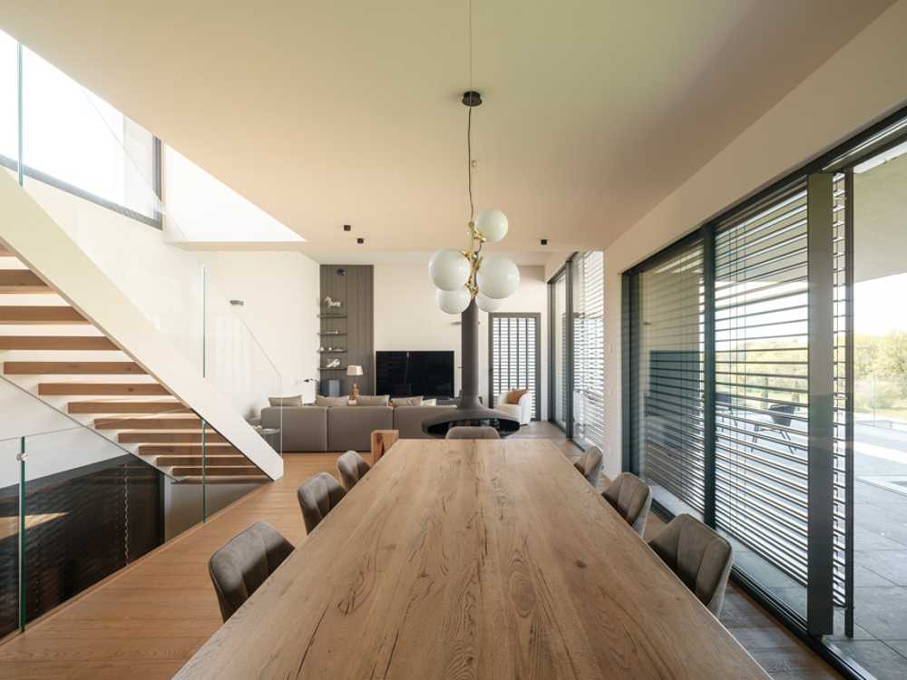 Panorama House, luce e controllo climatico