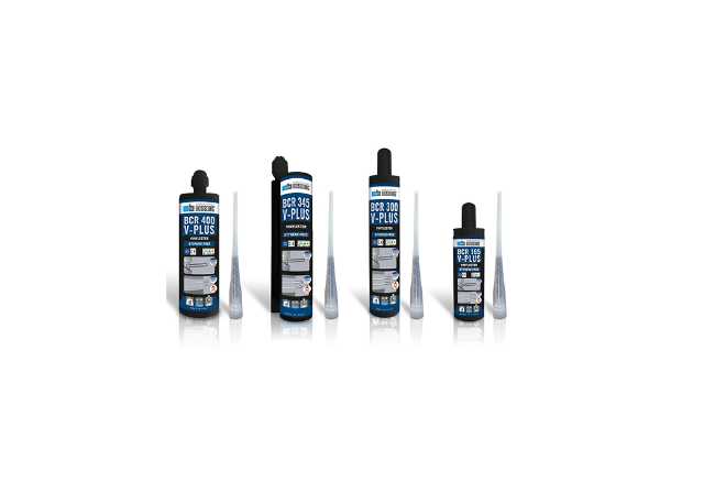 Resina vinilestere sismica per barre e ReBar – BCR V-PLUS