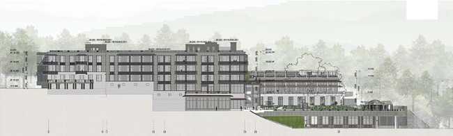 Silk Lakehouse in Hangzhou. Architectural renovation in UNESCO site