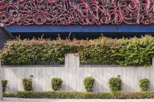 Tissus ondulés. Une identité architecturale pour Handtex Industries.