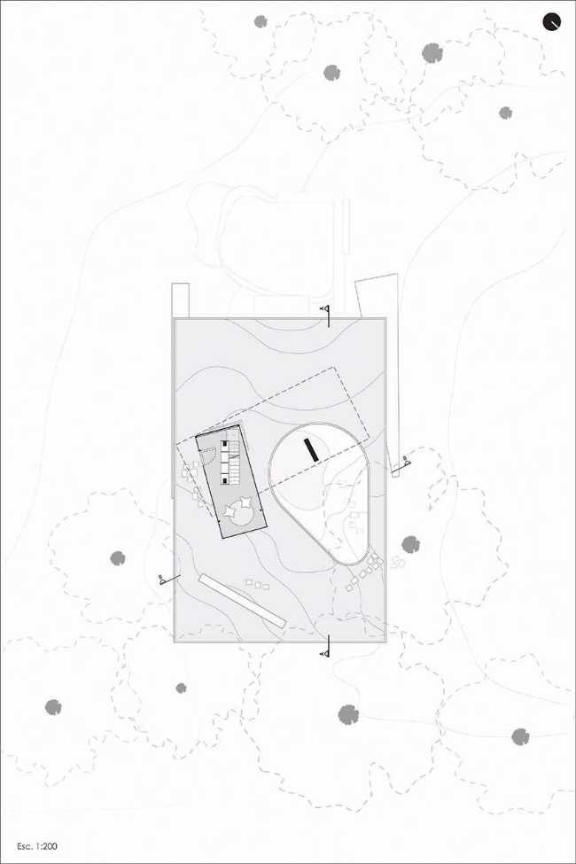 Casa Moro: nature and emptiness compose the form of space