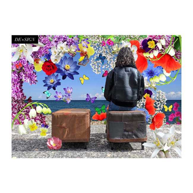 Egle Pouf. Design for the circularity of materials