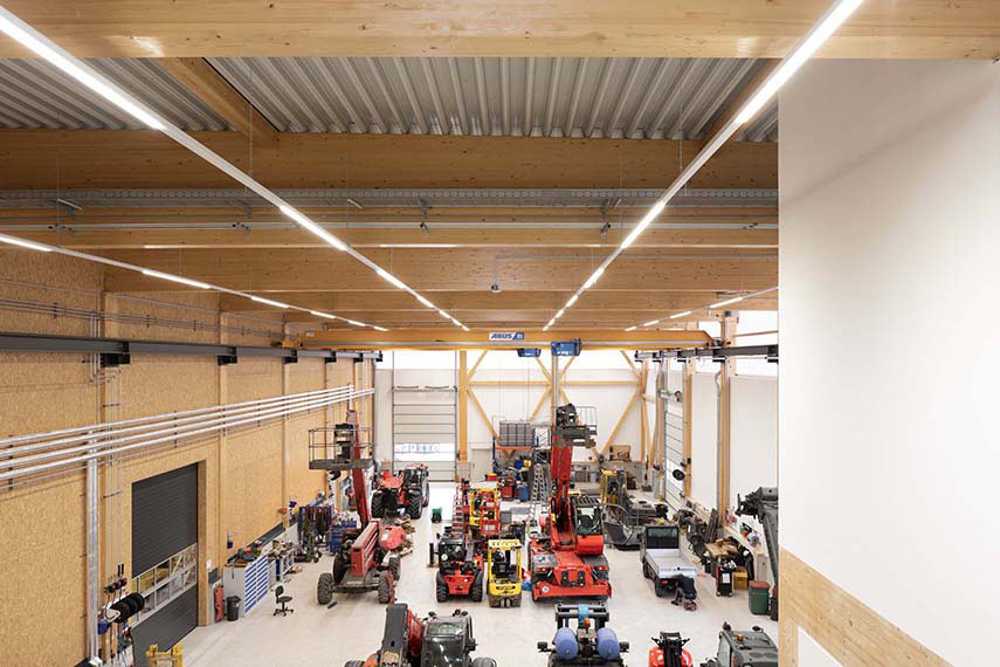 Timber Hat: una arquitectura empresarial estéticamente atractiva y saludable