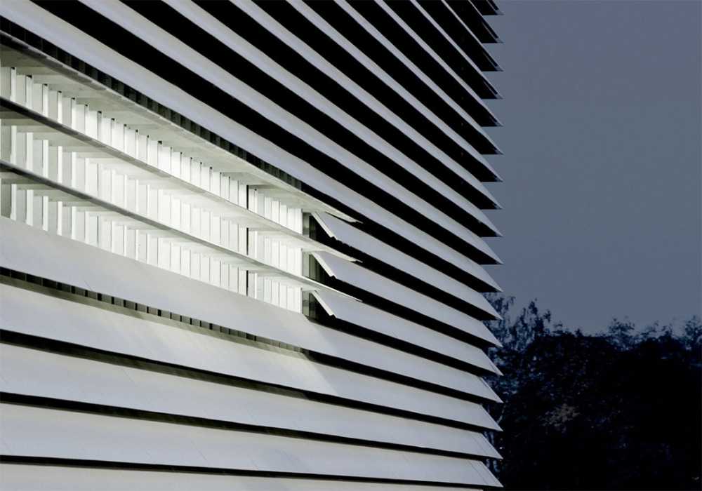 façade cladding with equitone etex external slats