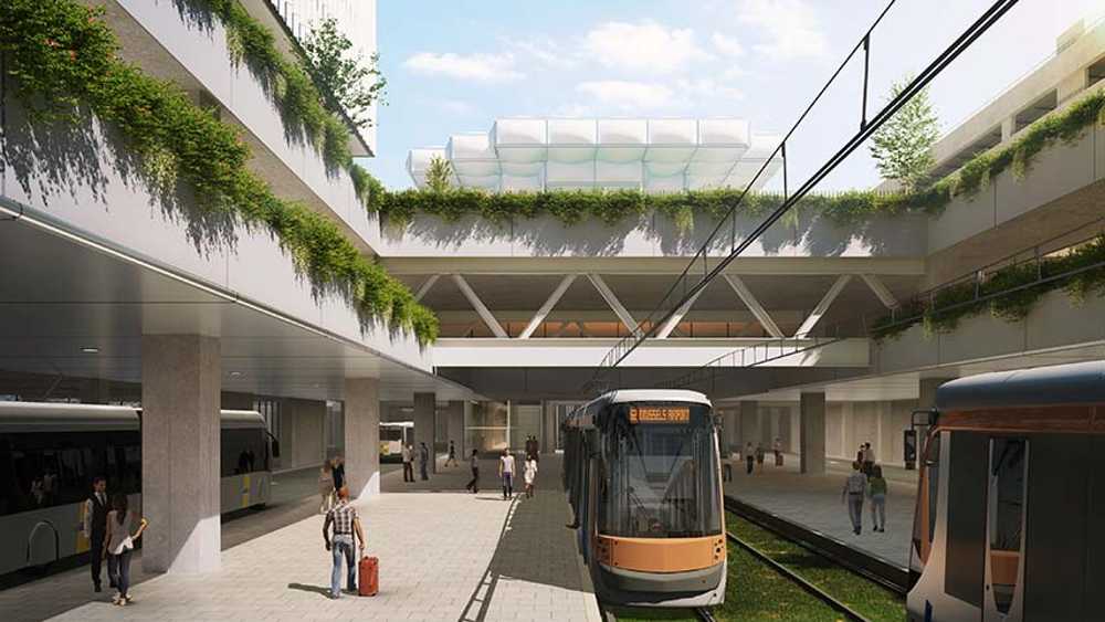 Nuevos centros intermodales, hoteles y parque en aeropuerto de Bruselas