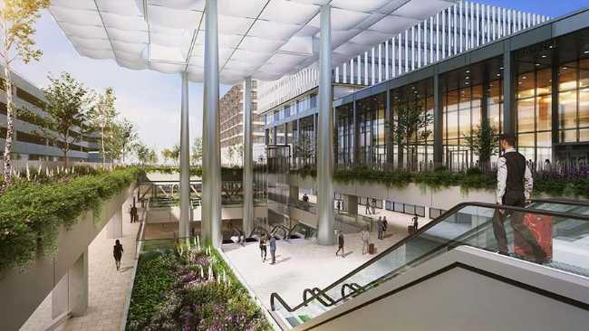 Nuevos centros intermodales, hoteles y parque en aeropuerto de Bruselas