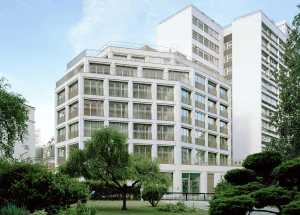 Pavilion La Sirène for orchestra and residence Madeleine Pelletier