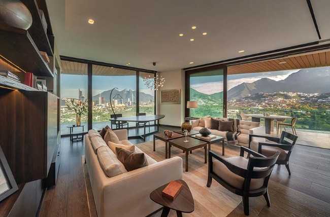 Paredes corredizas: el secreto de los 700 metros cuadrados del Departamento R&J