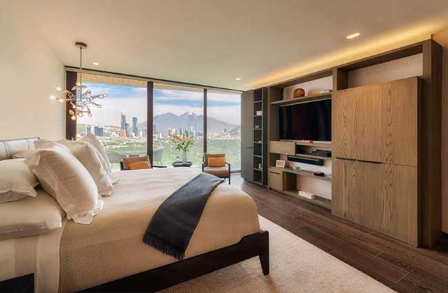 Paredes corredizas: el secreto de los 700 metros cuadrados del Departamento R&J