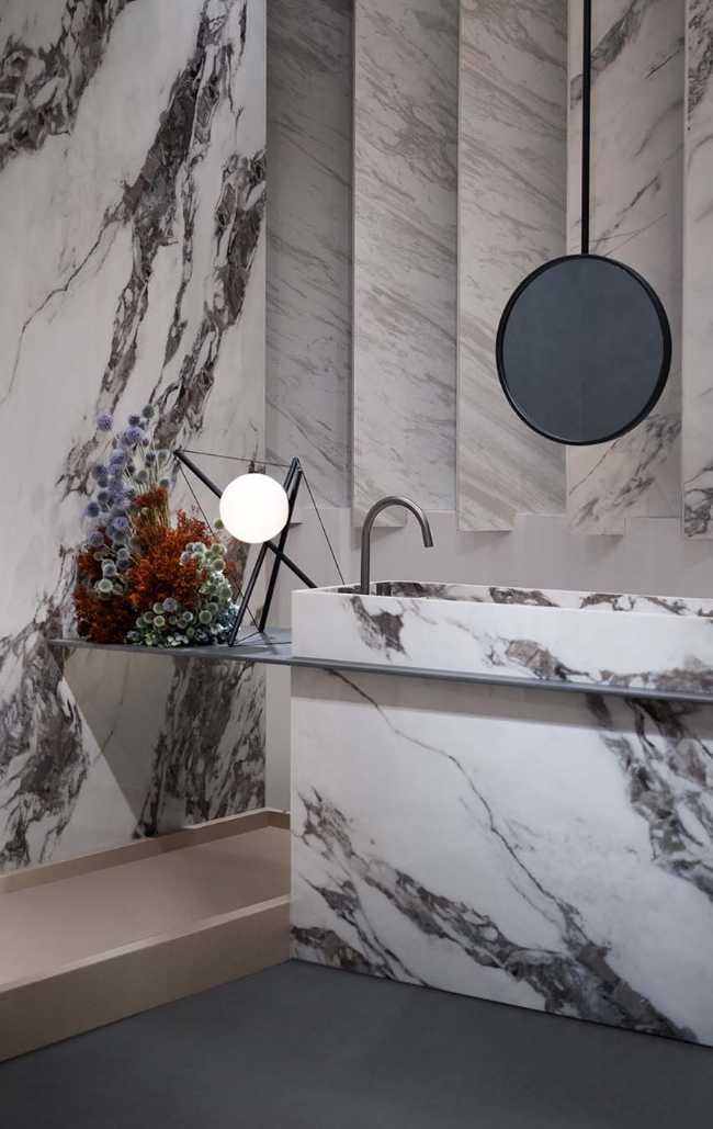 Stand de exposición como experiencia arquitectónica: Material Expression