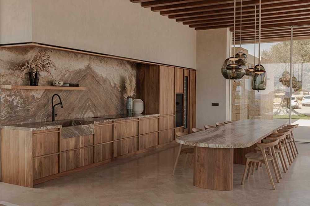 Un pabellón transparente entre la naturaleza y la arquitectura.