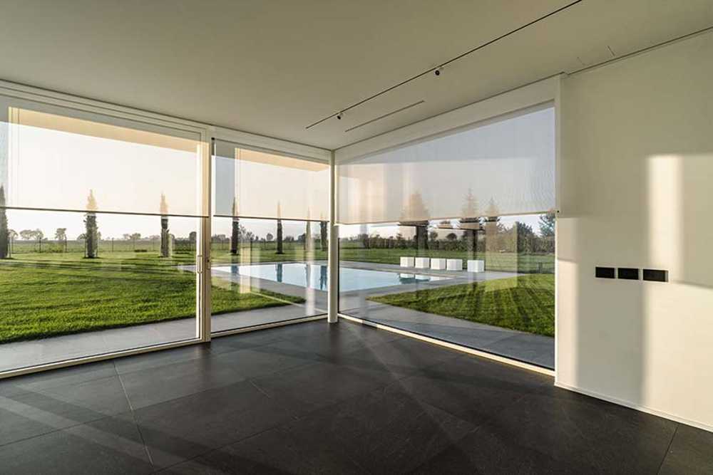 Luz y materia. El equilibrio perfecto de Villa Tenca.