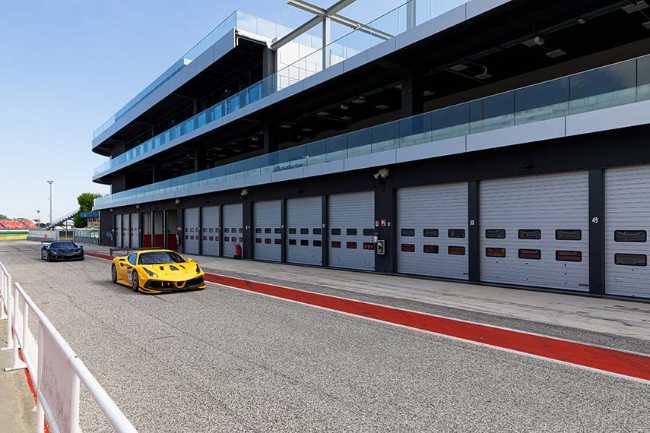 A new speed symbol at the Misano World Circuit