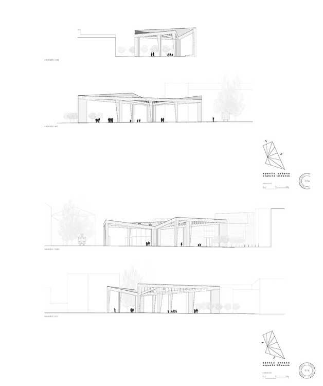 Espacio urbano cubierto en Alsasua: árboles urbanos para la agregación