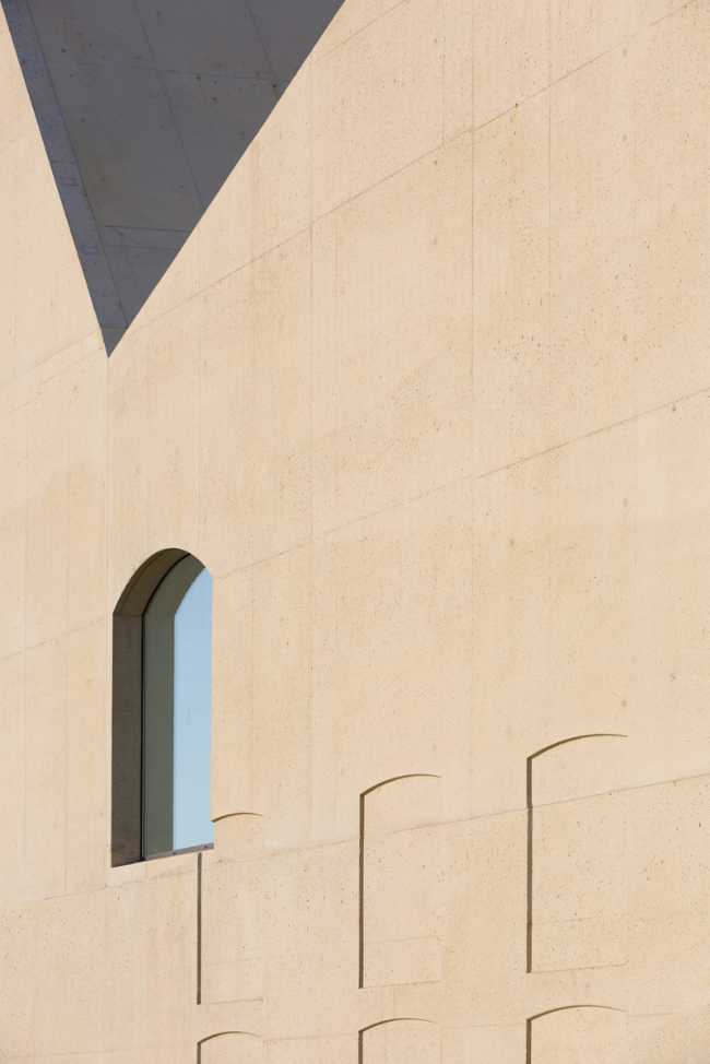 Detail of one of the openings