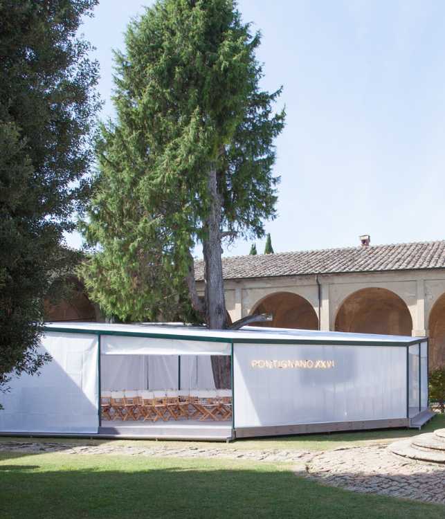 Sala ricevimenti del padiglione