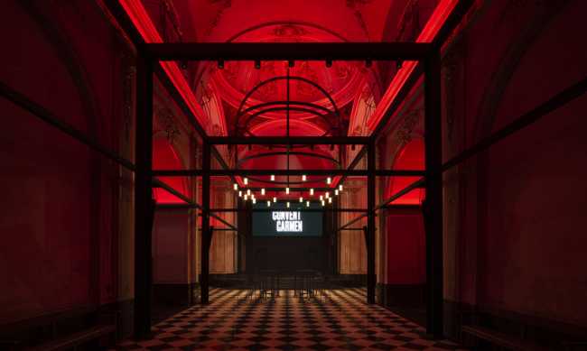 One of the various colors through lighting