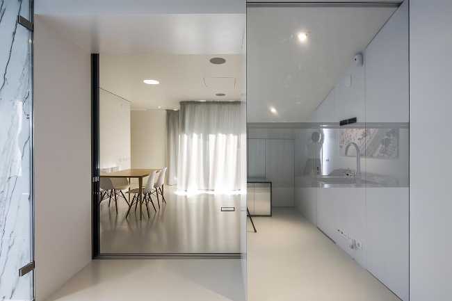 Cocina y sala de estar