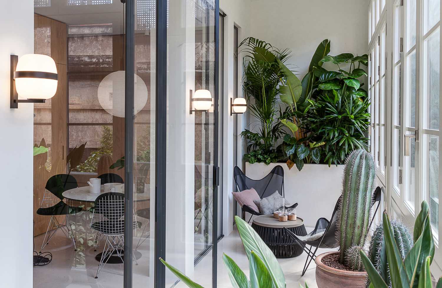 gallery garden veranda on the patio