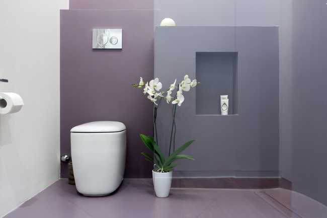 bagno pavimento in resina