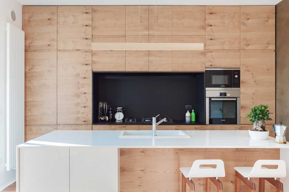 corridoio ingresso verso open space living