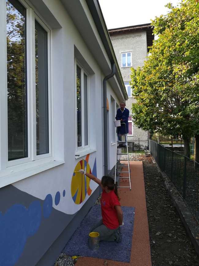 Decorazioni colorate scuola primaria