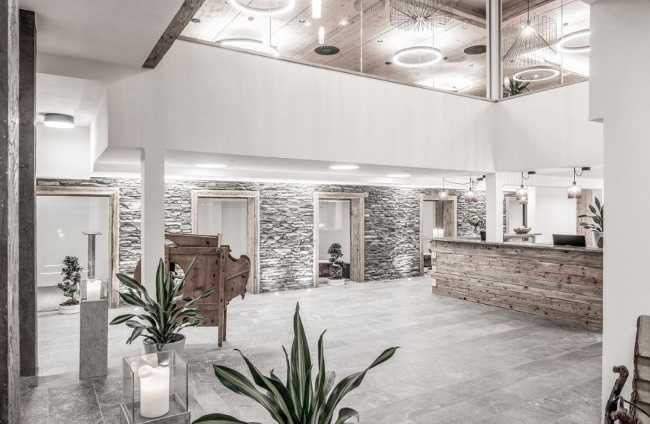 Recepción del hotel