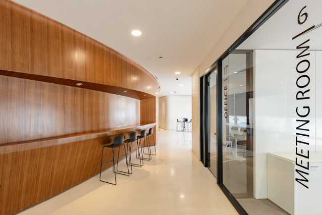 Conference center conference room