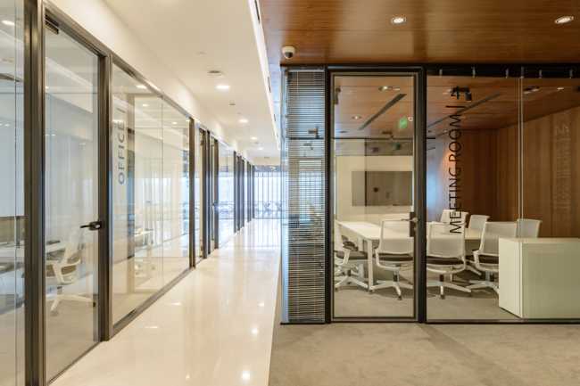 Offices and training rooms