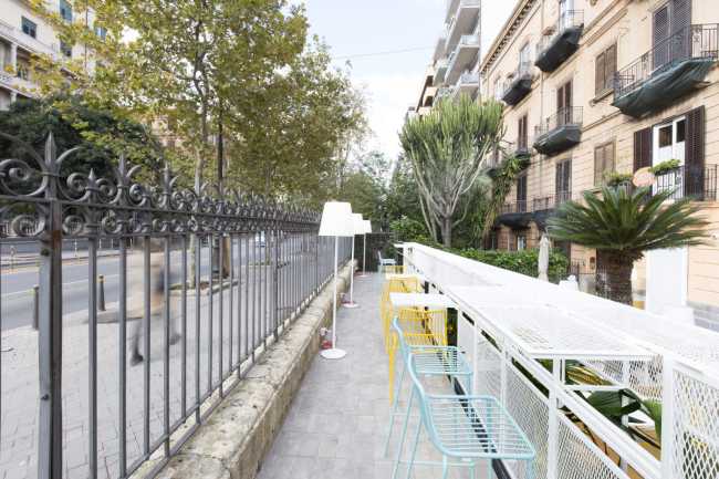 high metal outdoor tables