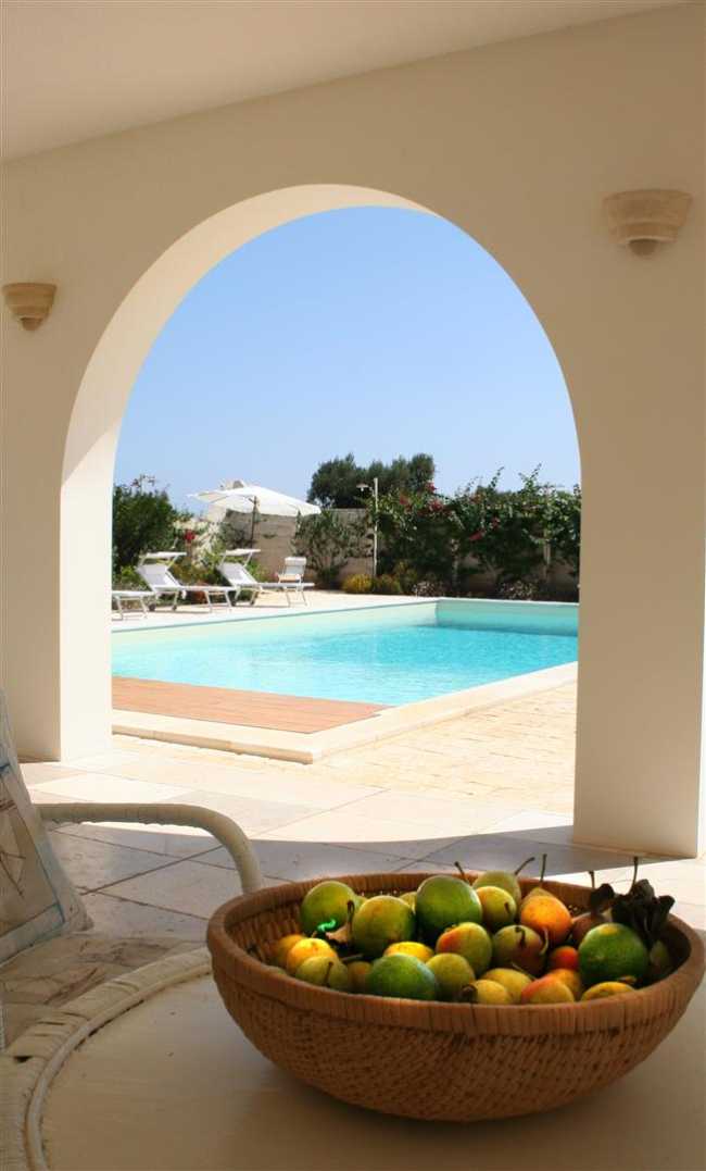 Résidence méditerranéenne. Domaine du XIXe siècle restauré dans les Pouilles