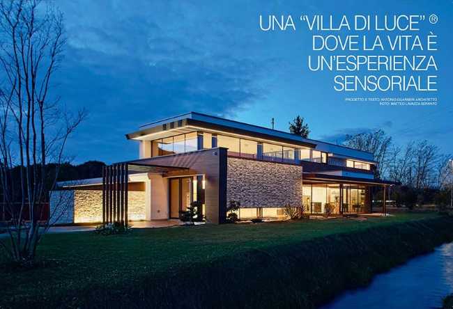 Villa di Luce®: living as an experience of the senses
