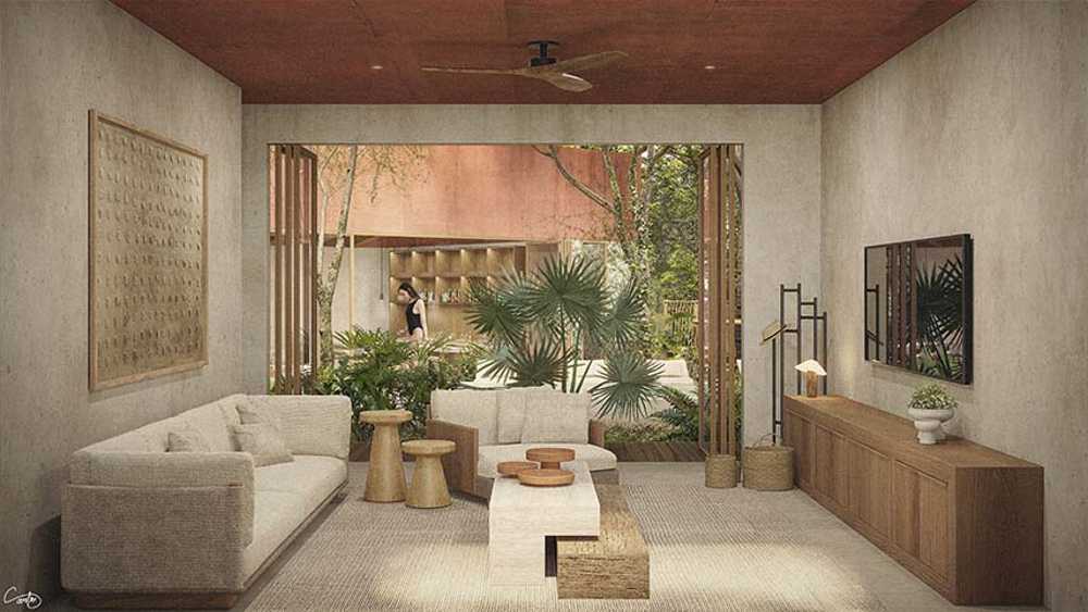 Casa Chacala modelada por la naturaleza para una convivencia armoniosa