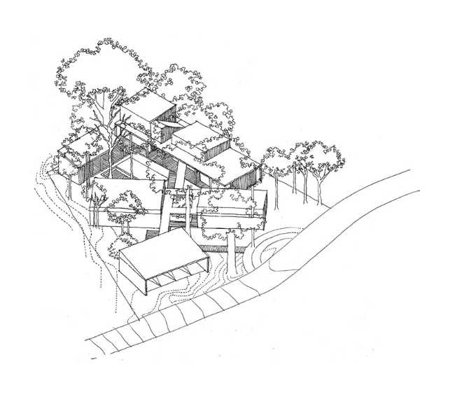 Casa Chacala modelada por la naturaleza para una convivencia armoniosa