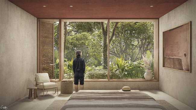 Casa Chacala modelada por la naturaleza para una convivencia armoniosa