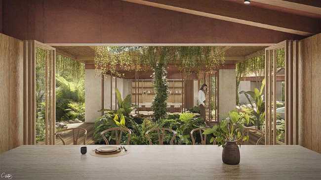 Casa Chacala modelada por la naturaleza para una convivencia armoniosa