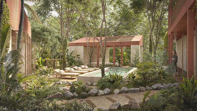 Casa Chacala modelada por la naturaleza para una convivencia armoniosa