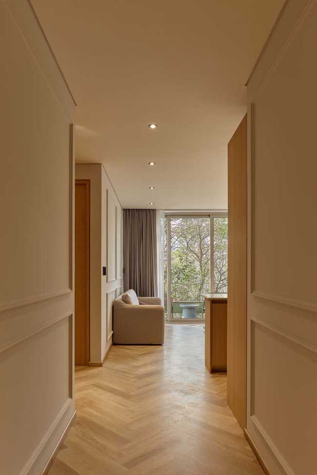 New residential building Oaxaca 88 in Mexico City