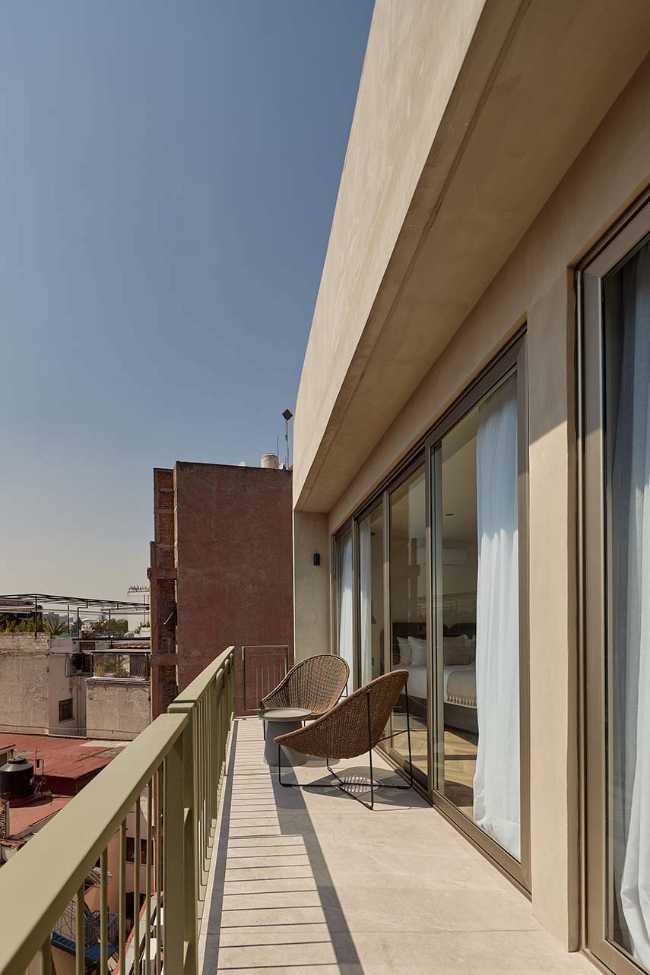 New residential building Oaxaca 88 in Mexico City