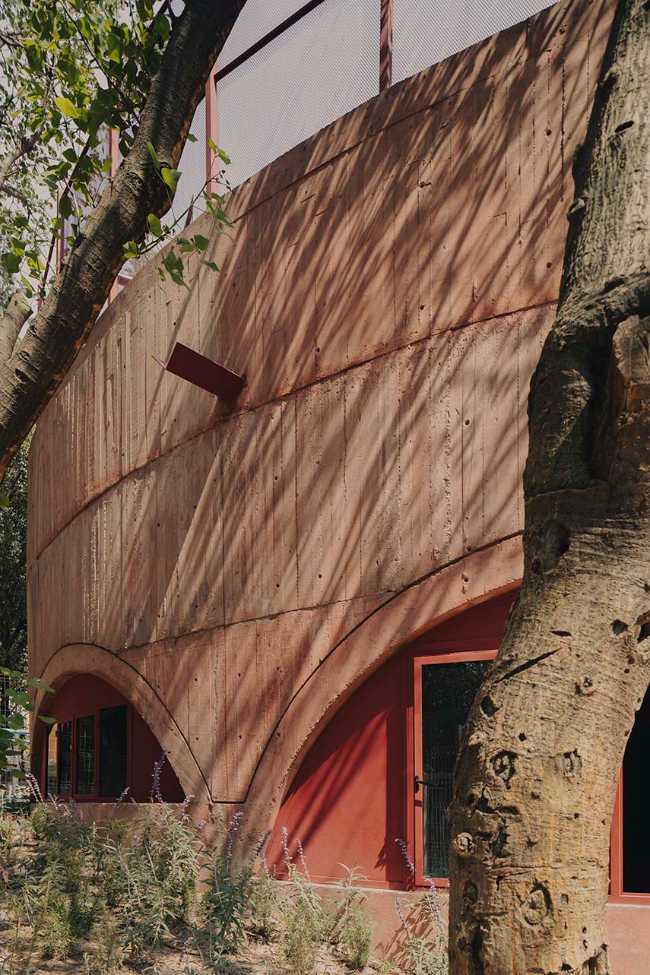 UH INFONAVIT Santa Fe. A park that arises from the slope