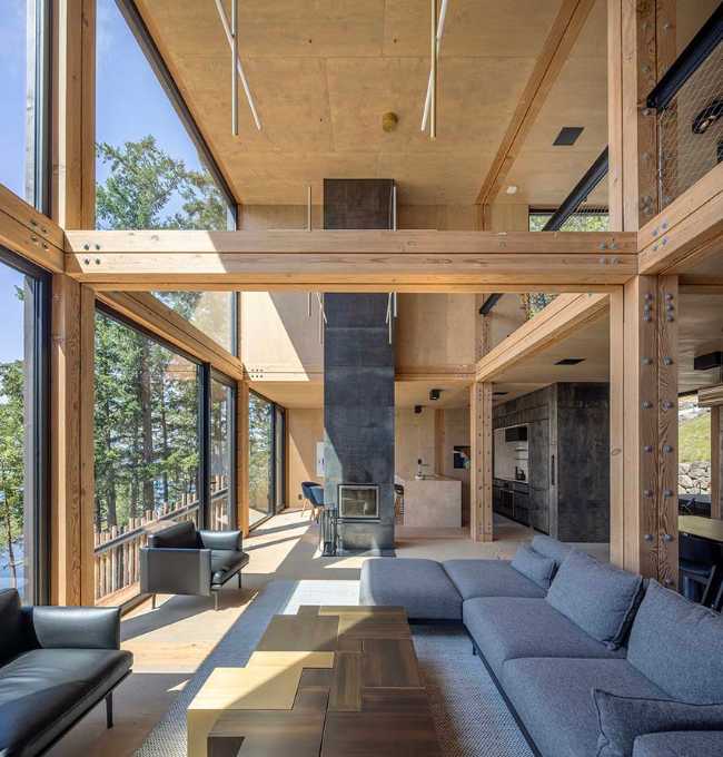 Casa de Discovery Bay. Ritmo, cuadrícula y paisaje.