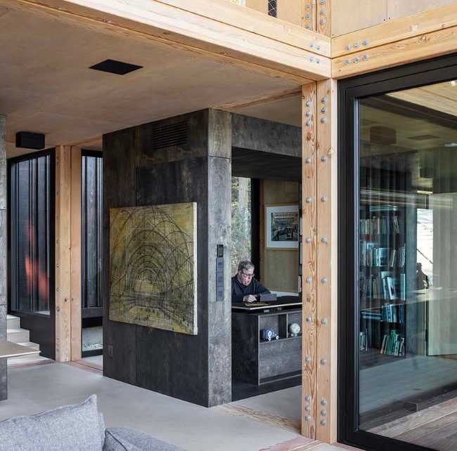 Casa de Discovery Bay. Ritmo, cuadrícula y paisaje.