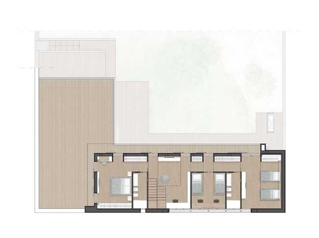 Introverted House: quiet and bright urban refuge