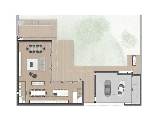 Introverted House: quiet and bright urban refuge