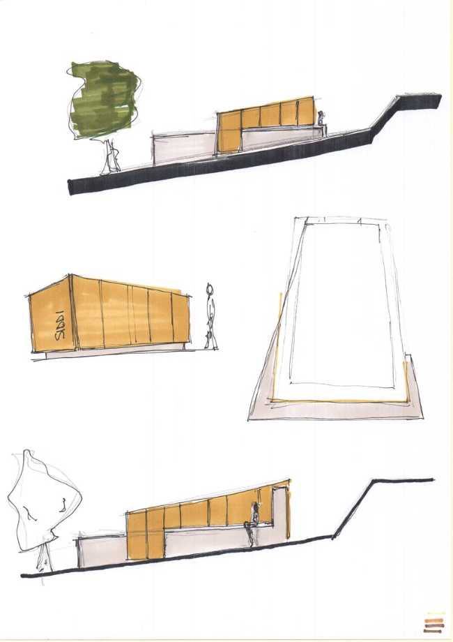 Siddi Urban Threshold, a door of memory open to the landscape