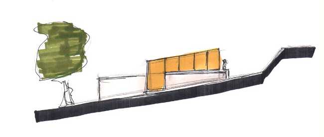 Siddi Urban Threshold, a door of memory open to the landscape