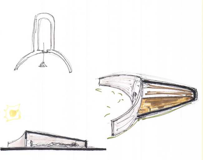 Siddi Urban Threshold, a door of memory open to the landscape