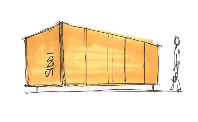 Siddi Urban Threshold, a door of memory open to the landscape