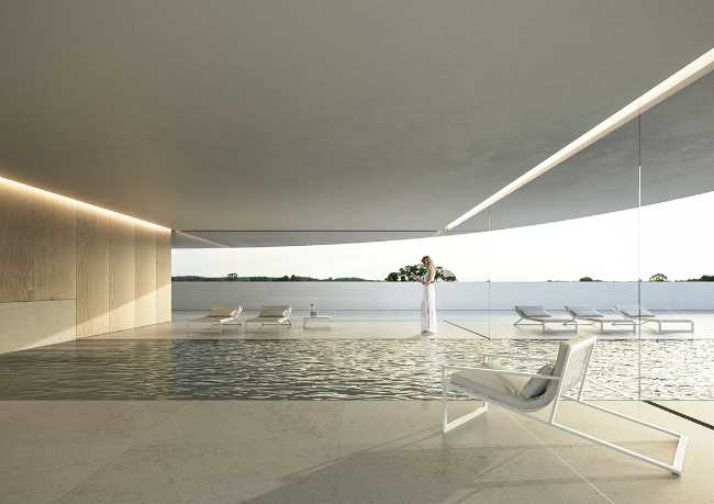 Ático del conjunto residencial