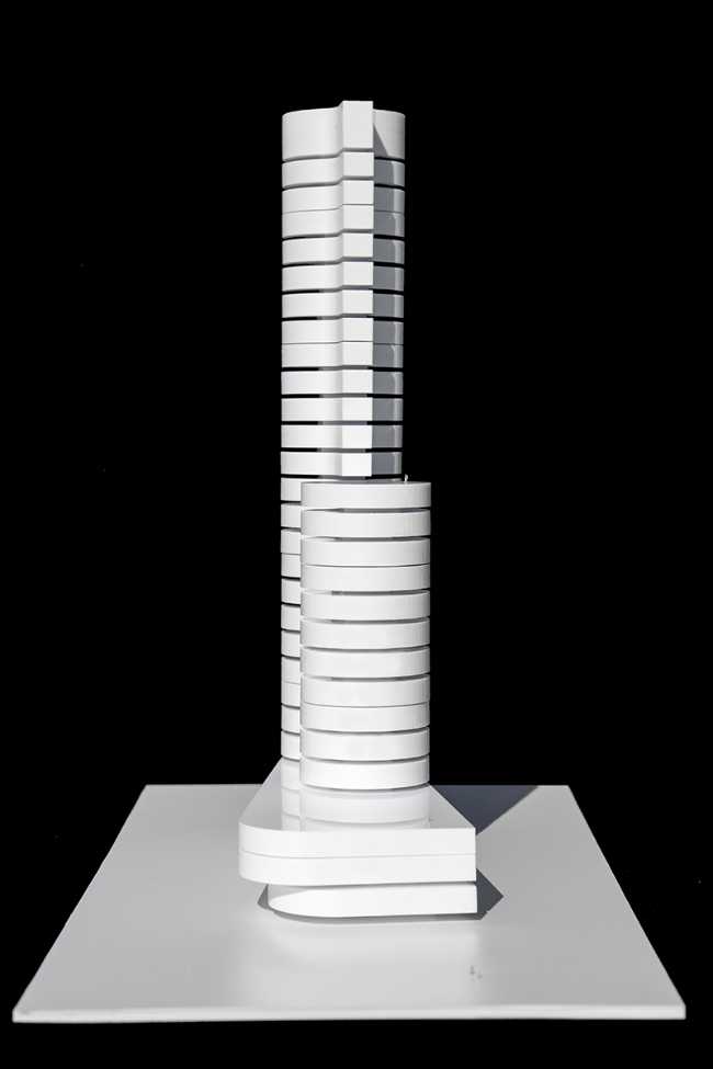 Maqueta de las torres